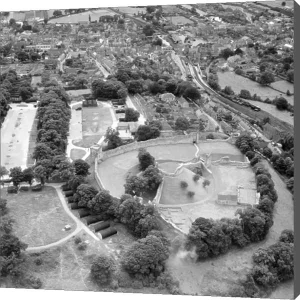 Pickering Castle 1953 EAW050707
