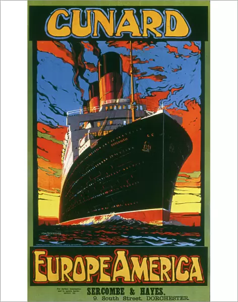Cunard poster