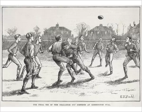 Football Match at Oval
