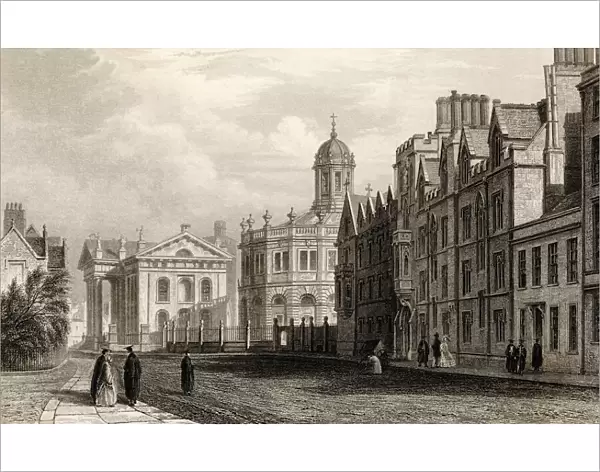 Oxford  /  Broad Street 1830