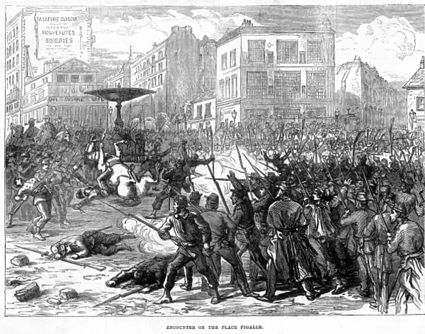 Fighting at Pigalle