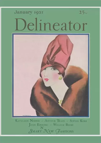 Delineator cover January 1927