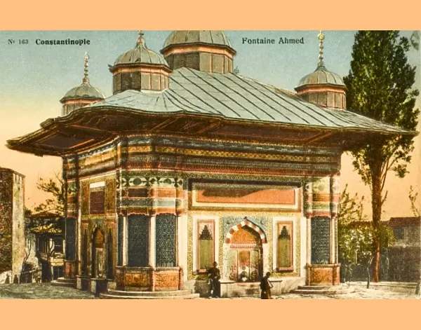 Fountain of Sultan Ahmet III - Constantinople