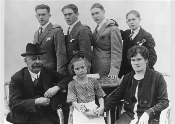 Family group from Kostel (Podivin), Moravia