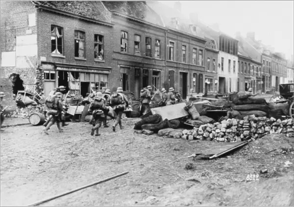 German advance WWI