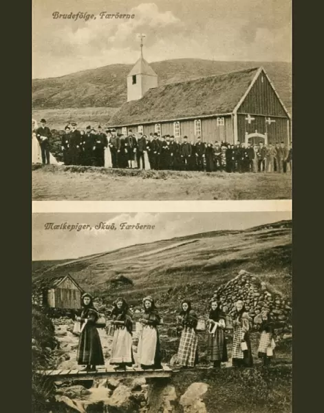 Faroe Islands, Denmark - Wedding Party & Mussel Gatherers