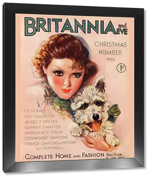 Britannia and Eve Christmas cover 1933