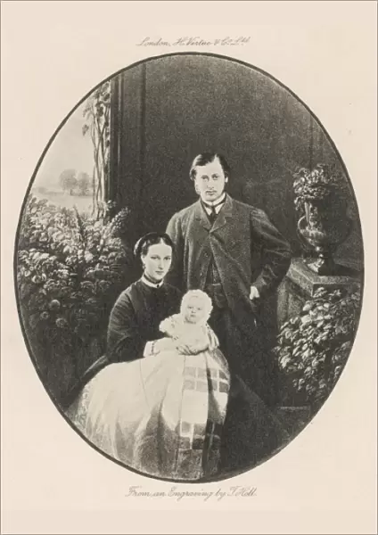 Edward Vii  /  Wife  /  Son  /  1864