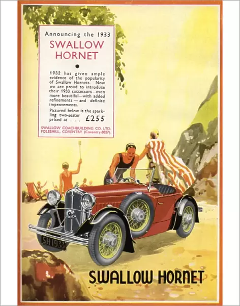 Swallow Hornet car advertisement