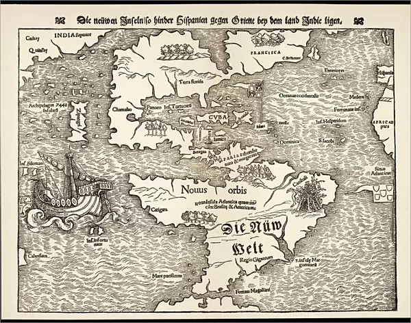 Maps  /  Americas 1540
