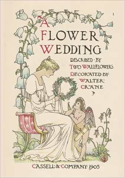 Crane, a Flower Wedding