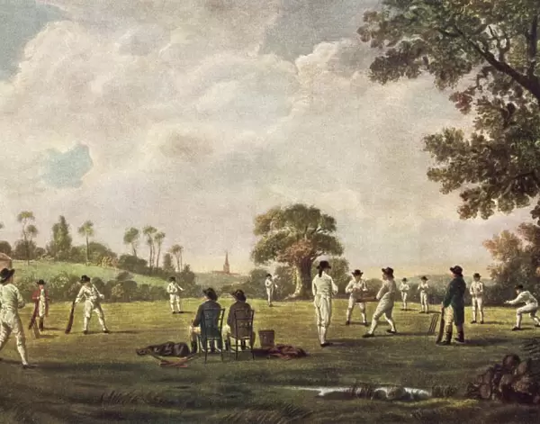 Match at Hambledon  /  1777