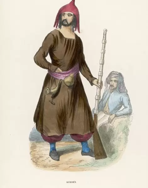 IRAN  /  KURDS C. 1840