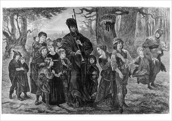 Pied Piper with Children