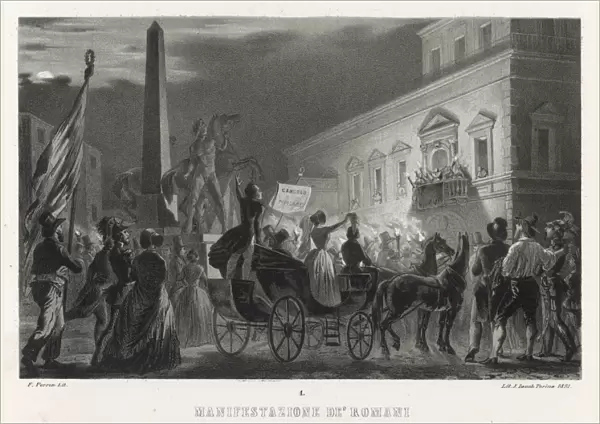 1848  /  Anti-Papal Protest