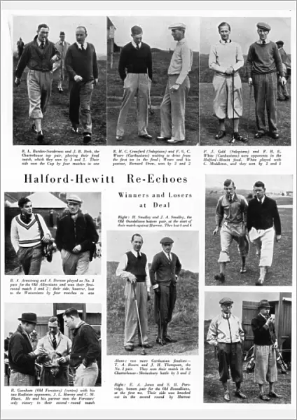 Halford-Hewitt golfing championship at Deal