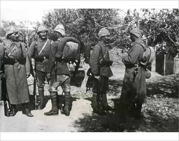 Turkish infantry, WW1