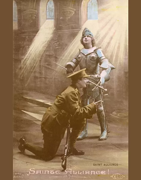 World War One Patriotic postcard