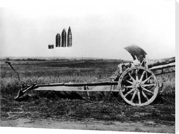 German 15cm Model 13 heavy howitzer, WW1