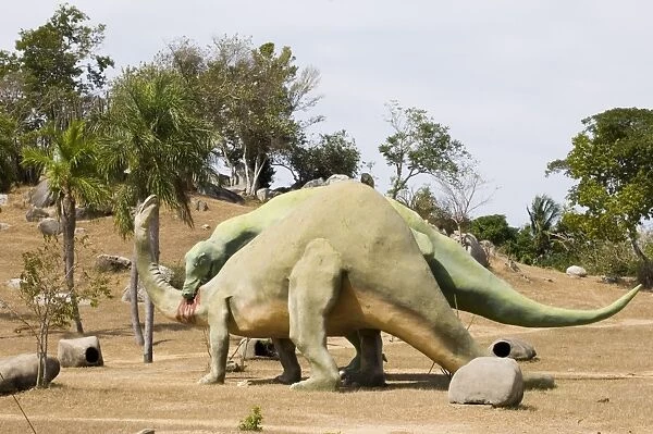 Sculptures In Colchester. Dinosaur sculptures