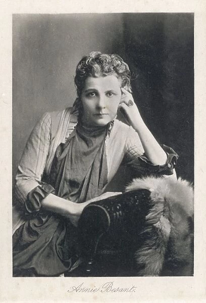 Annie Besant in 1889