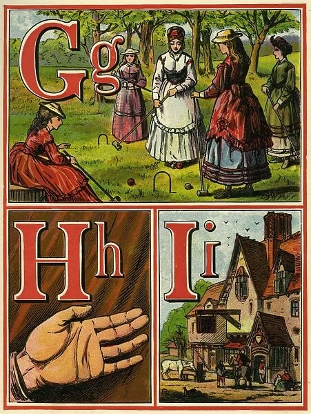 Anon. Warne alphabet 1875. GHI