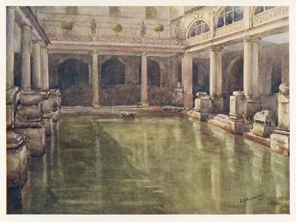 Bath  /  Roman Bath  /  1915