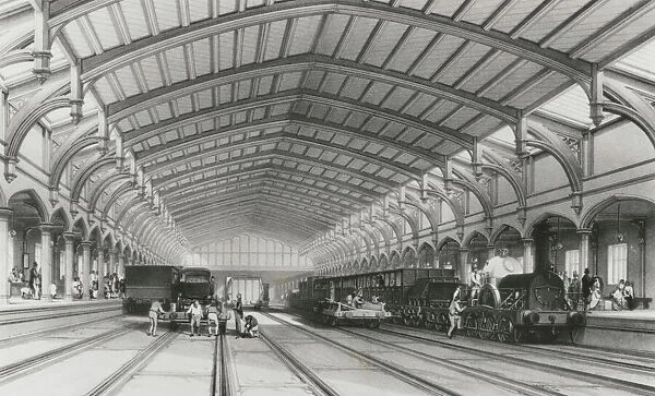 Bristol Station, The GWR by J C Bourne