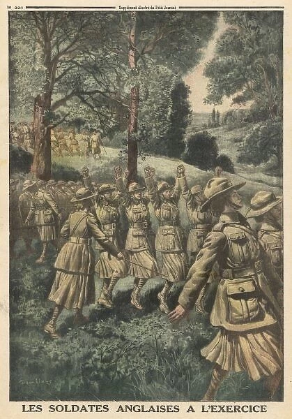 British Female Soldiers