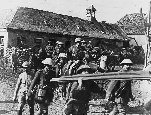 British troops, Maricourt 1916