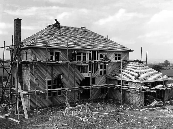 Building a House 1930S