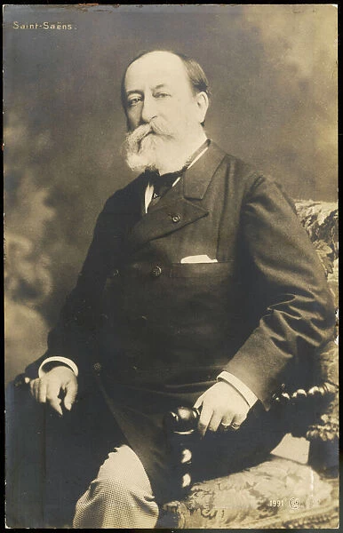 Camille Saint-Saens, French musician and composer