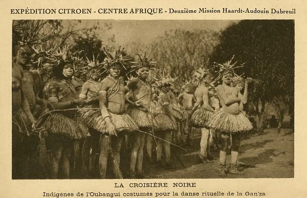 Central Africa - Oubangui People - Gan za Dance