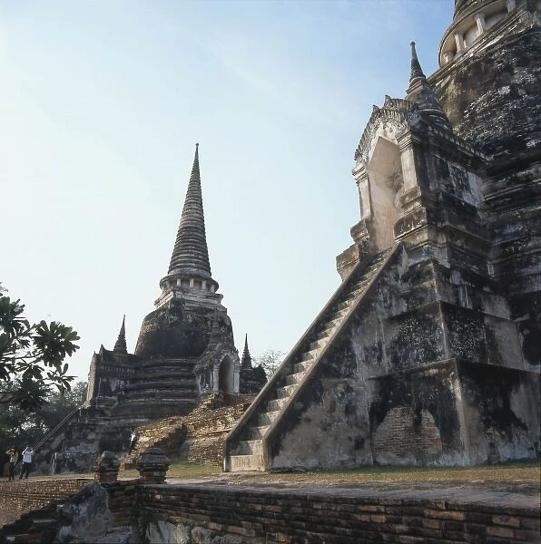 Chedis of the Wat Si Sanphet, Ayutthaya, Thailand