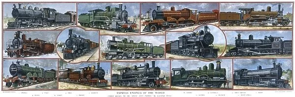 Express Engines Of The World by Laurence Davis