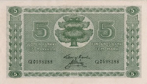 Five Finnish Marks