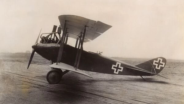 German DFW CV biplane, WW1