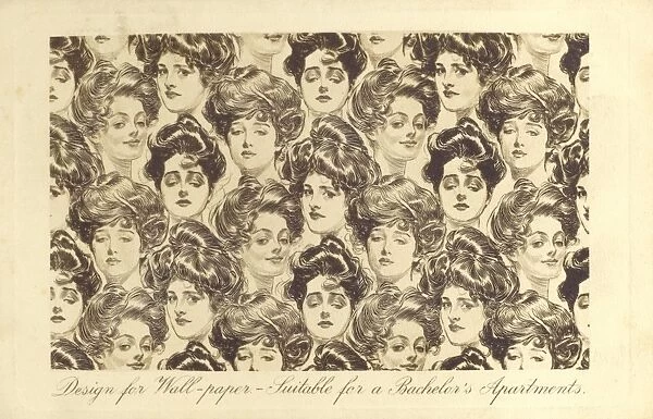 Gibson girl wallpaper