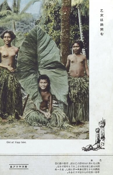 Girls of the Federated States of Yap Island