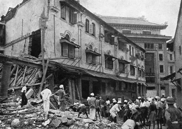 Japanese raid on Singapore