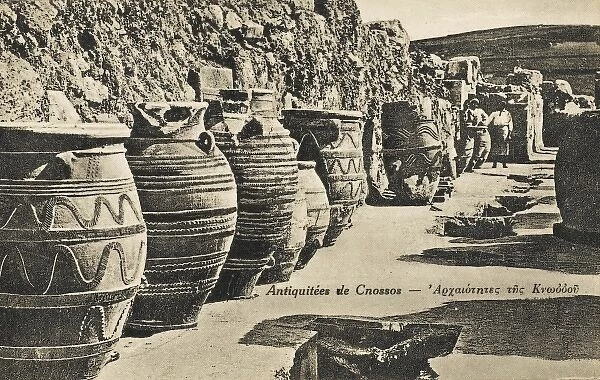 Knossos - Crete - Large storage jars