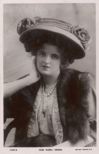 Mabel Green in Hat