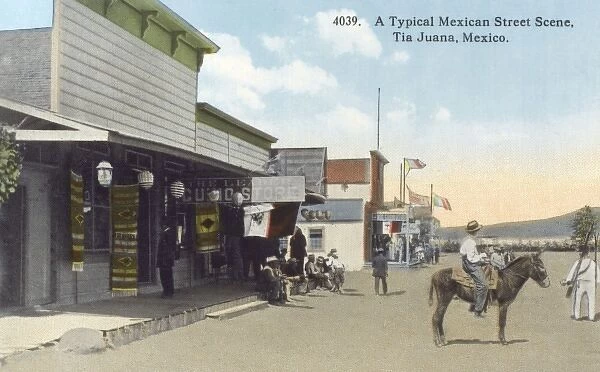 Mexican street scene - Tijuana