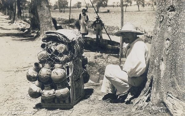 Mexico - Itinerant pot seller
