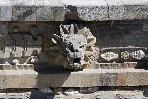 MEXICO. STATE OF MEXICO. TeotihuacᮮQuetzalcoatl