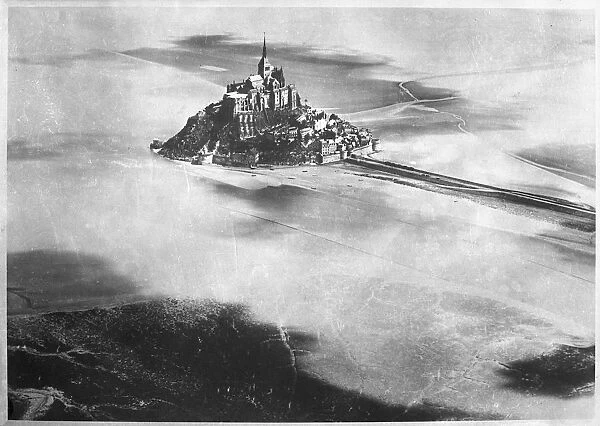 Mont St. Michel from Air