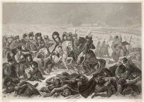 Napoleon at Battle of Eylau