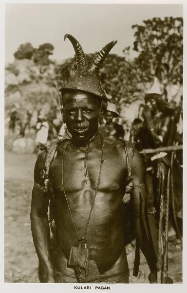 Pagan man from Kulara, Nigeria