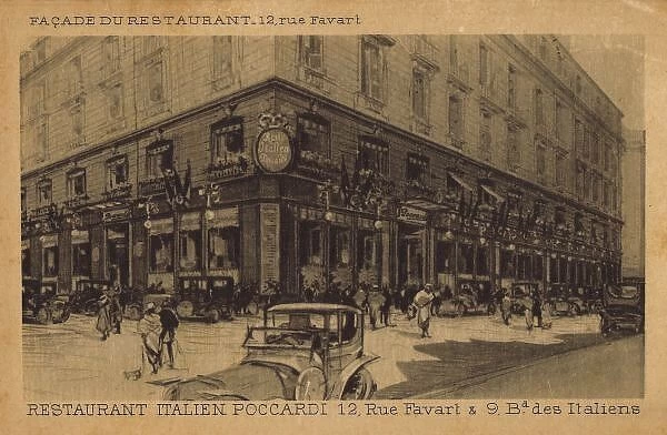 Pocccardi Restaurant, Paris