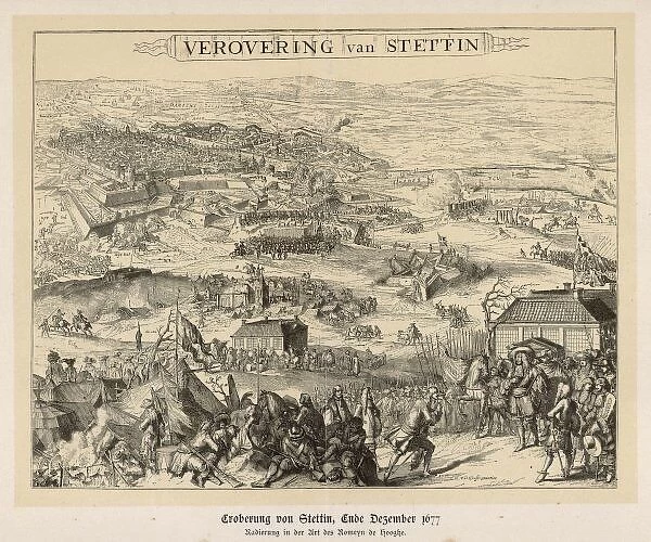 Prussians Take Stettin